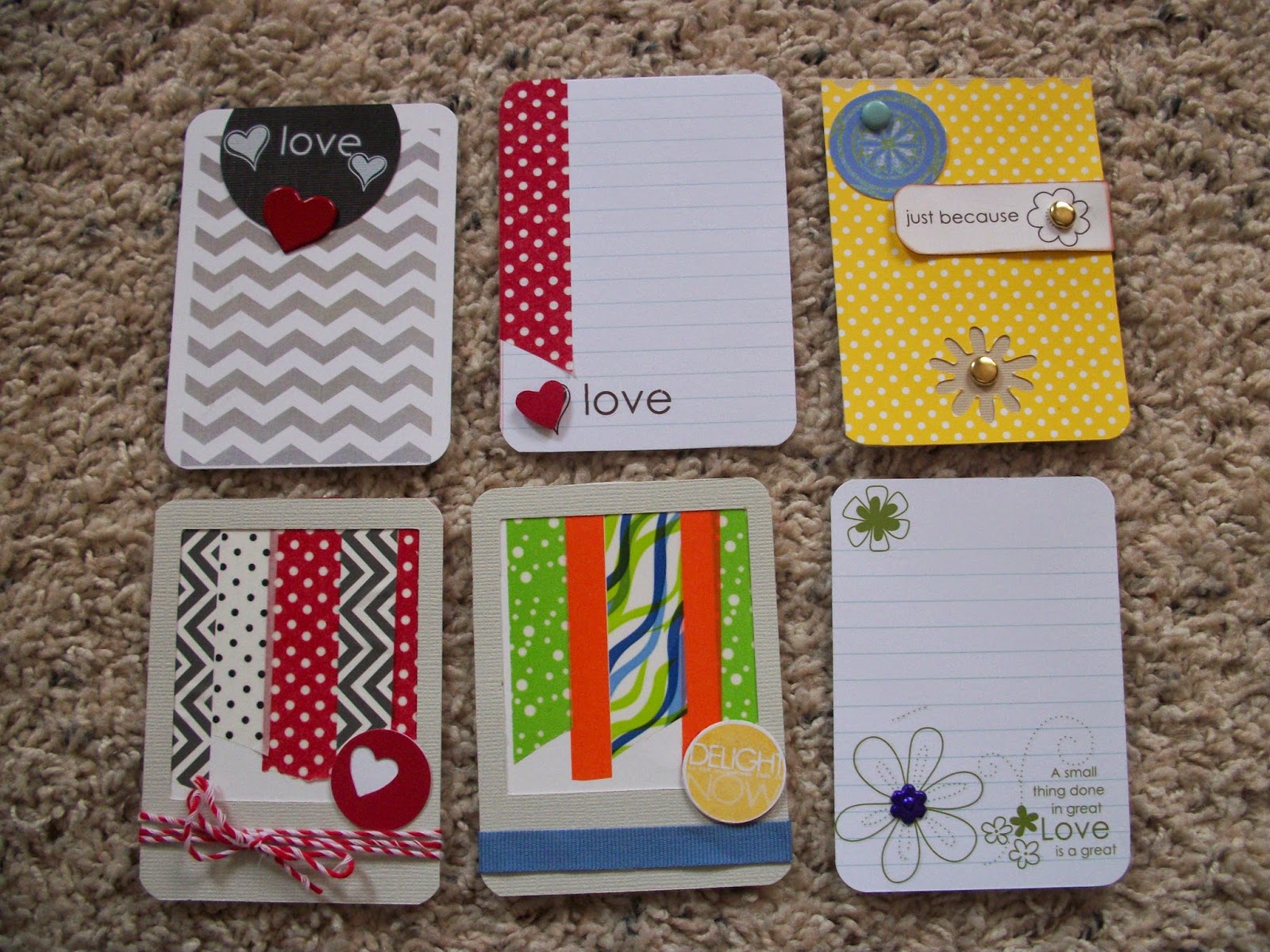 Scrap your scraps Create Your Own Pocket Filler Cards