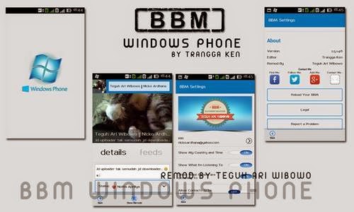 BBM Windows Phone Based BBM 2.5.1.46