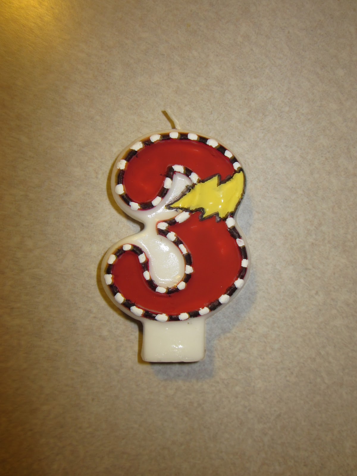 Because I Said So (and Other Mommyisms) DIY Painted Cars Birthday Candle