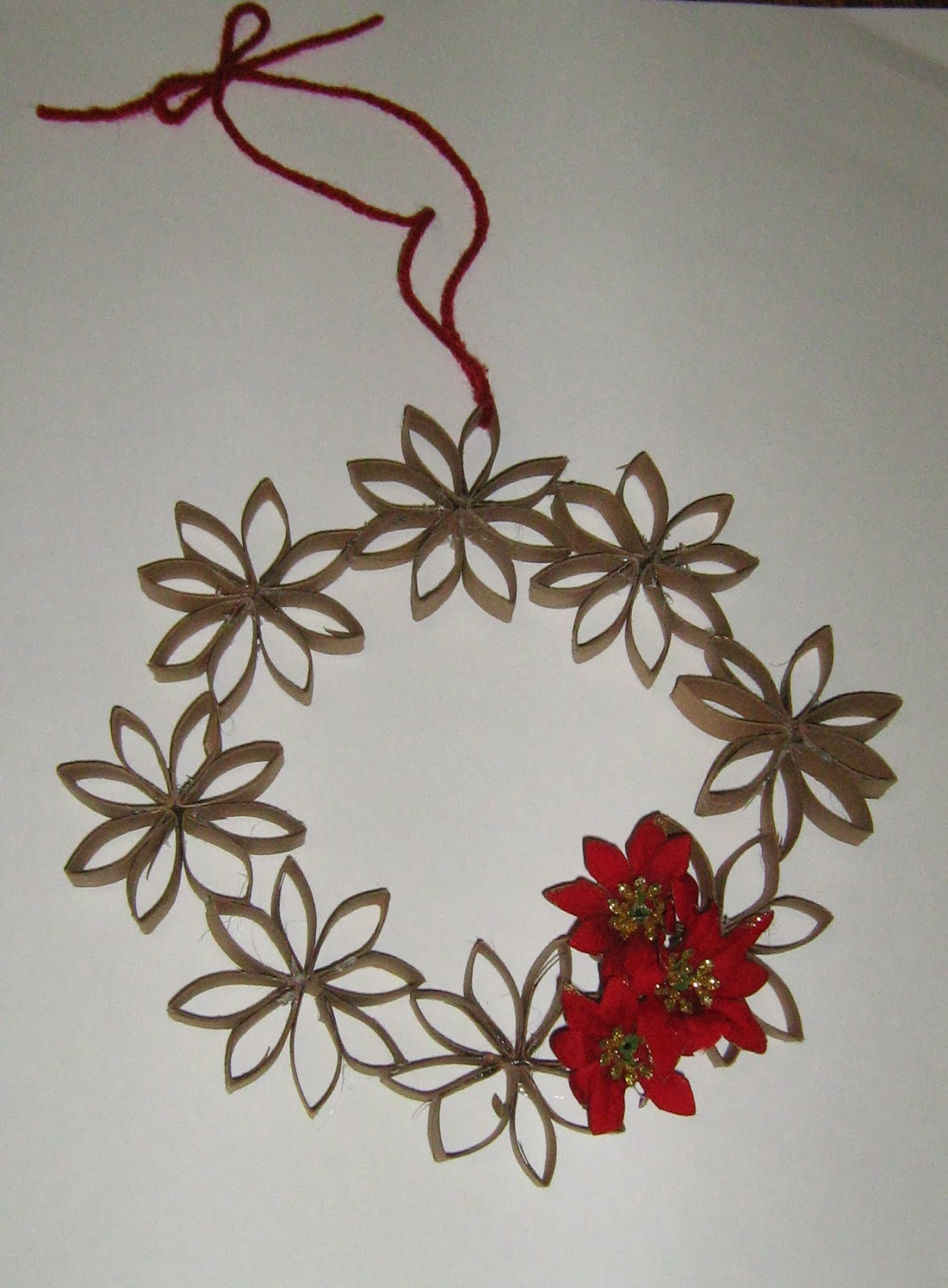 A Pinch, a Potch, and a Kiss Toilet Paper Roll Wreath