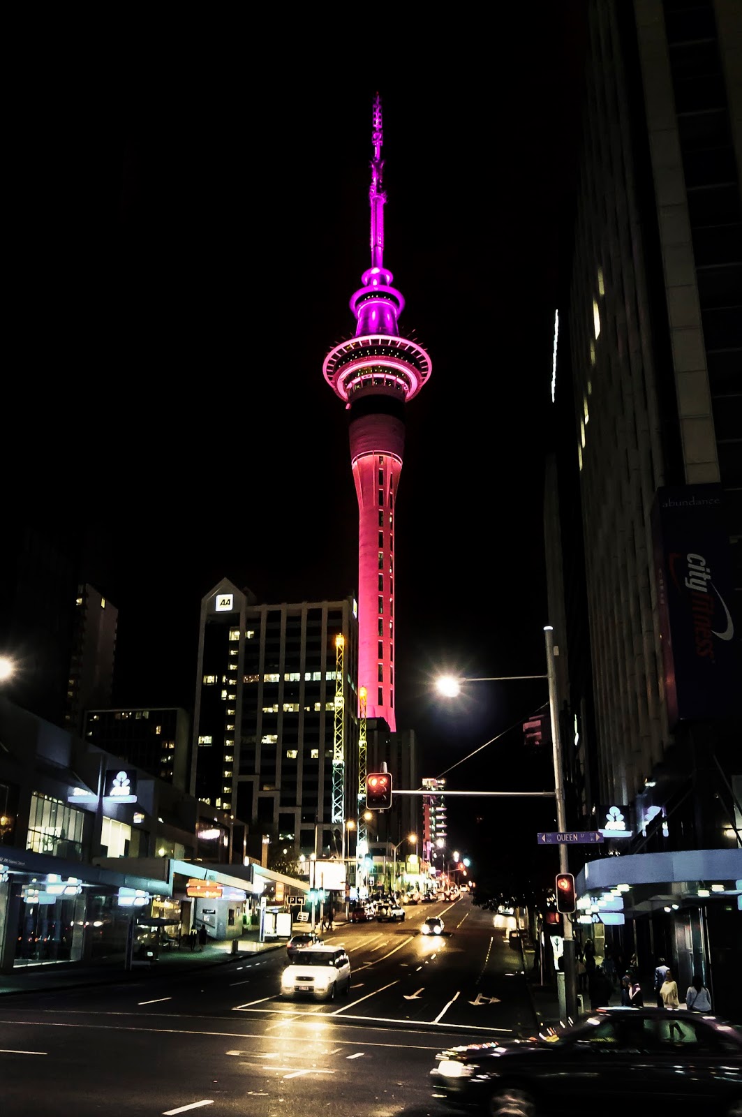Adventuring New Zealand Lights in Auckland