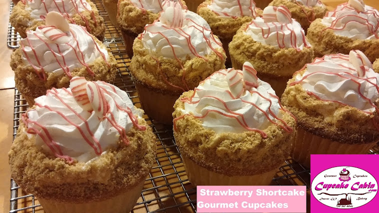 Strawberry Shortcake Cupcakes