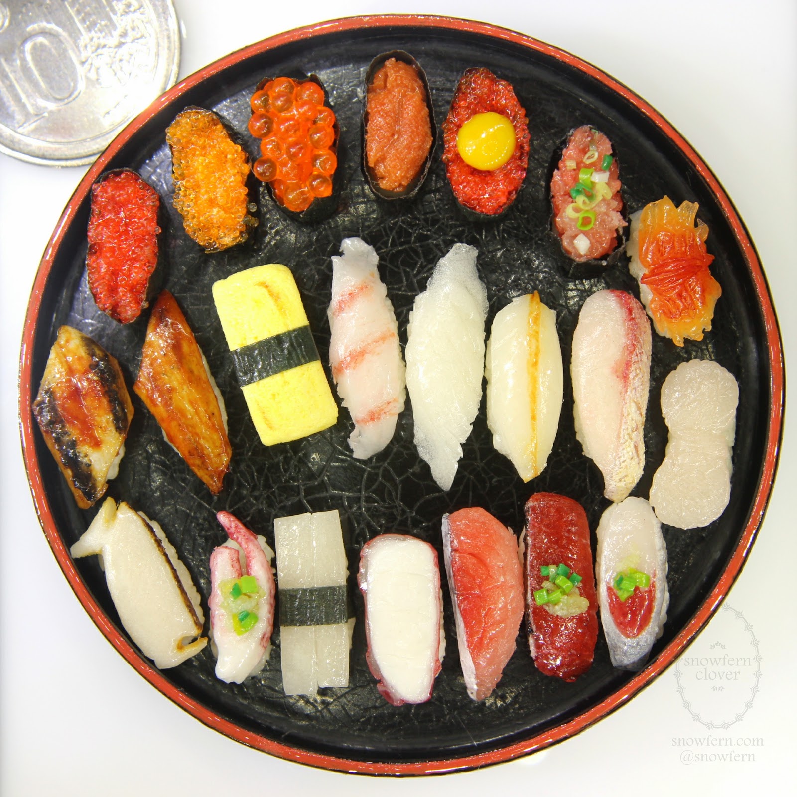 Snowfern Clover miniature foods 112, 124 & 148 dollhouse scale 1