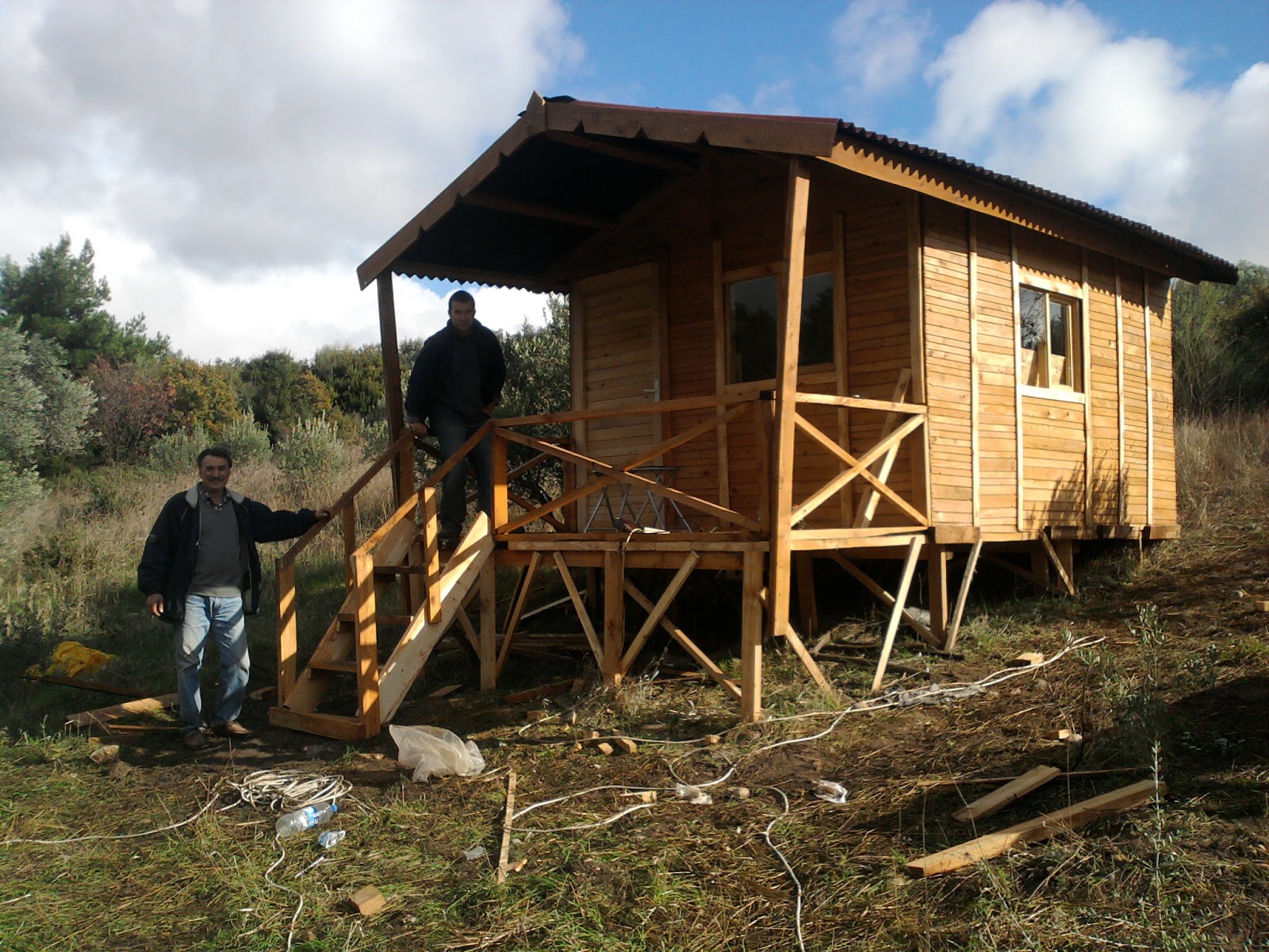 Ahsap Ev Izmir Kaynaklar Koyune Kurulan 12 M2