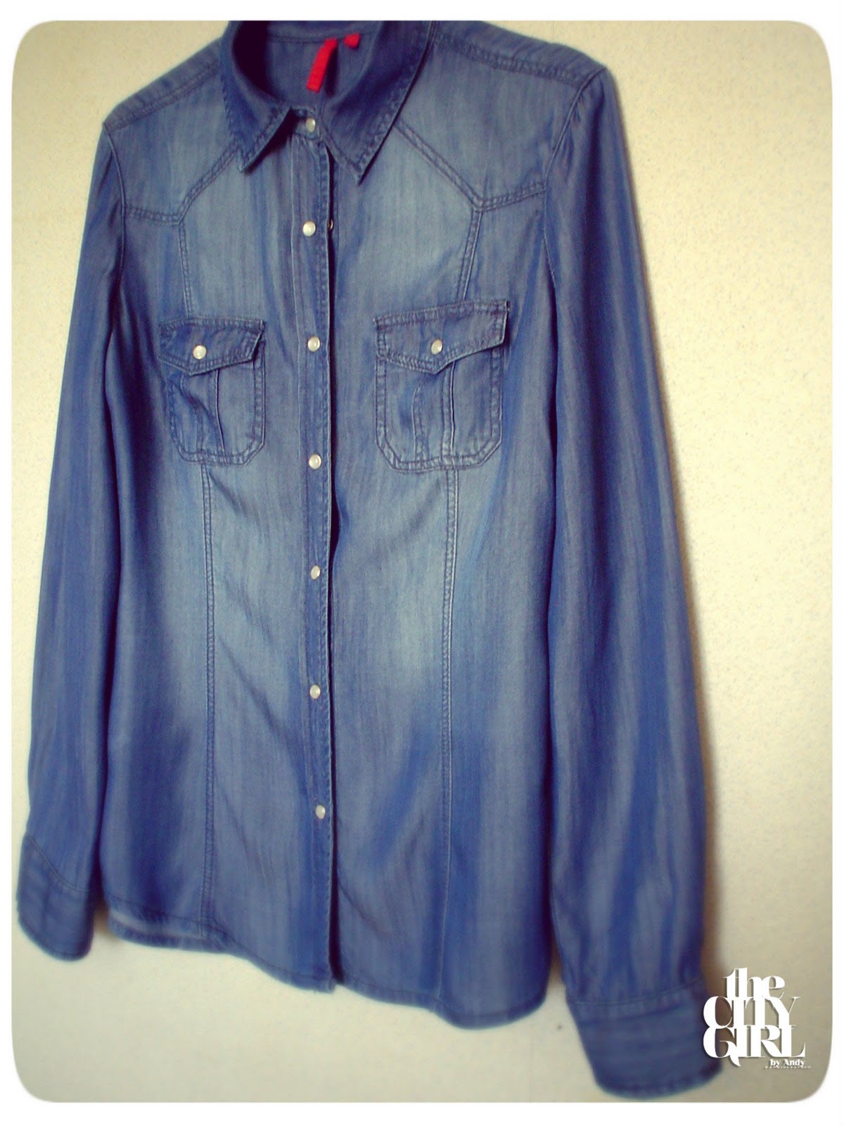 camisa denim ELLE + alpargatas IBERIA