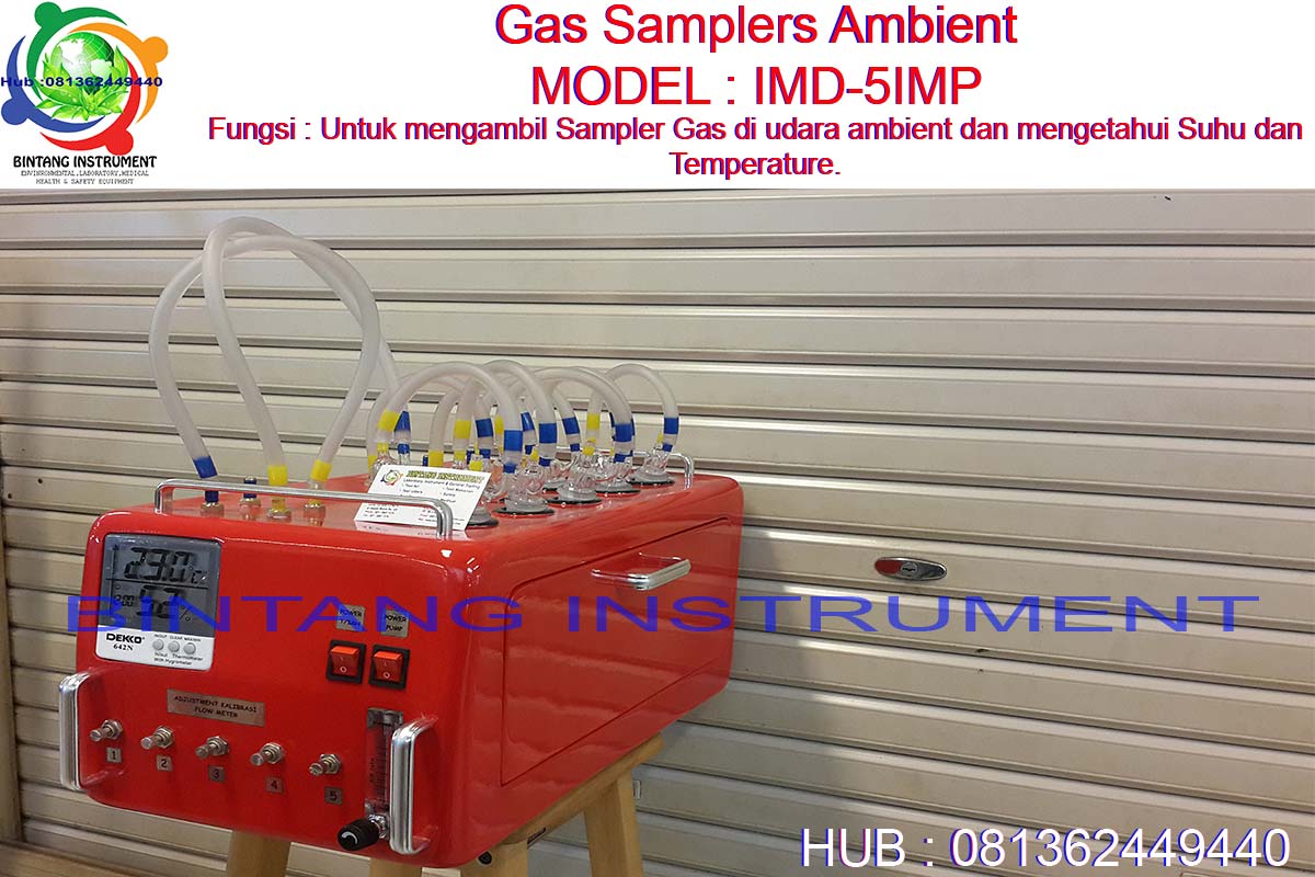 BINTANG INSTRUMENT Jual Portable Air Sampler Impinger GAS SAMPLERS