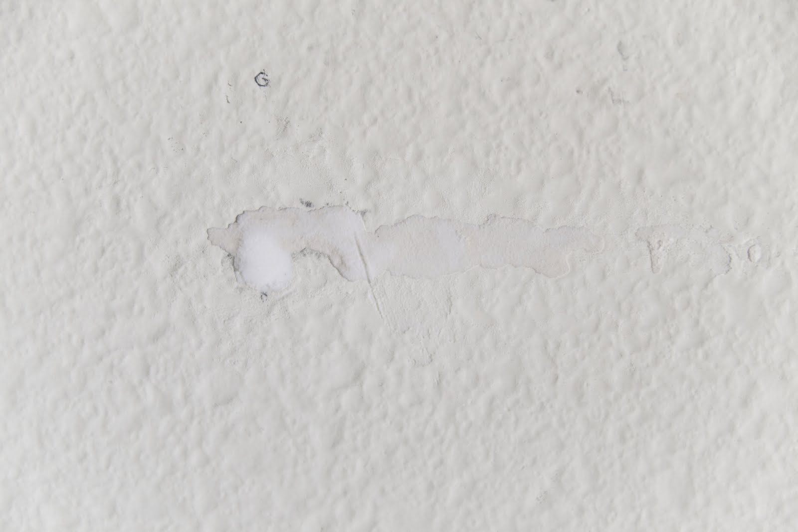 fix nail holes wall the not so daily tit fix