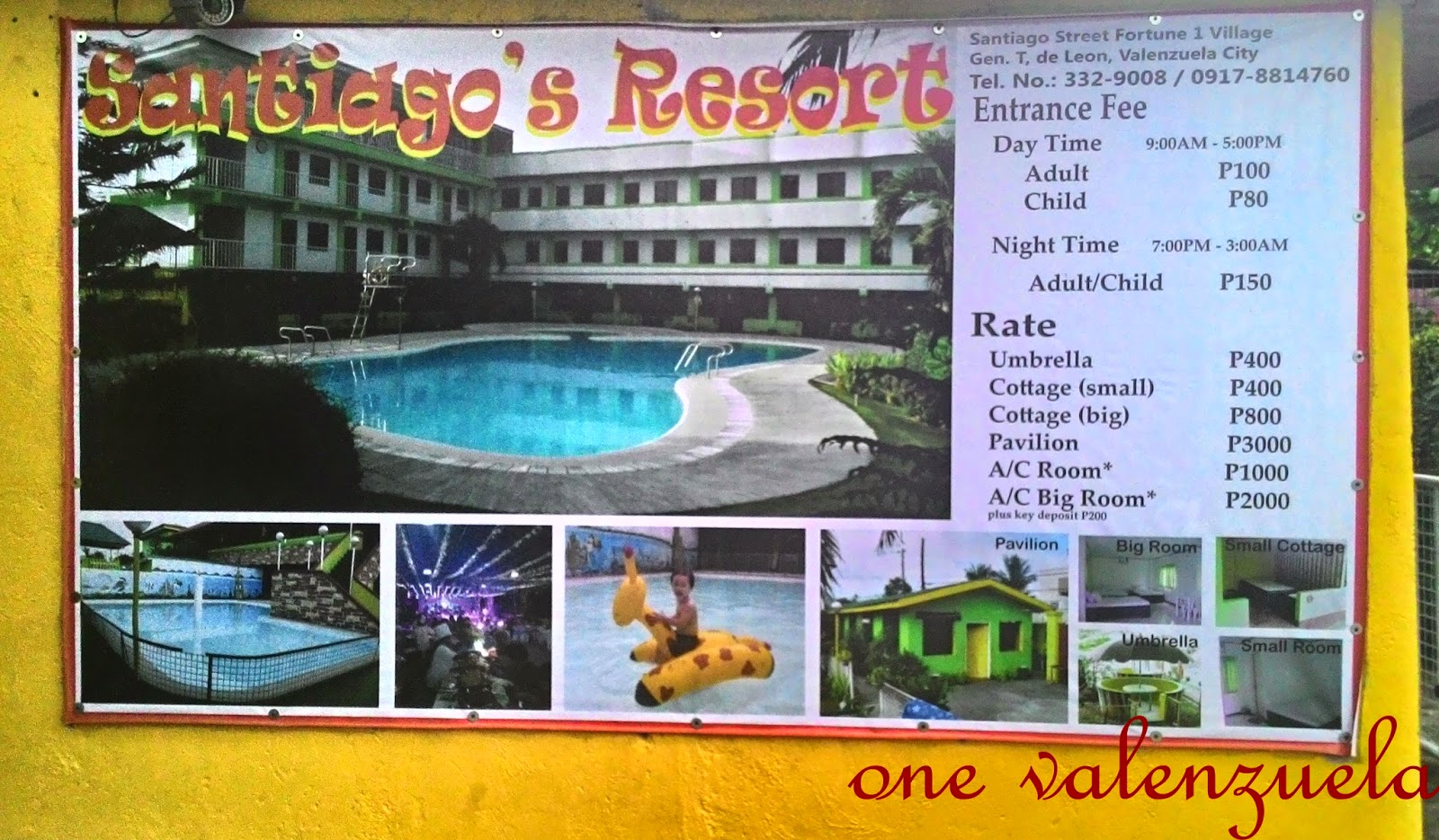 One Valenzuela Santiago's Resort at Gen. T. De Leon, Valenzuela City