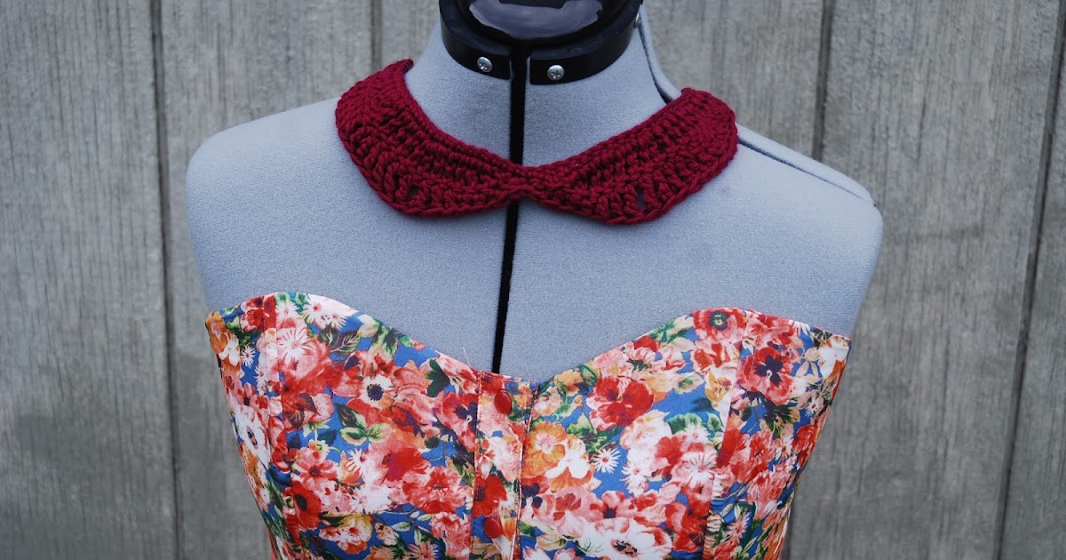 Kitty Adventures Crochet Peter Pan Collar