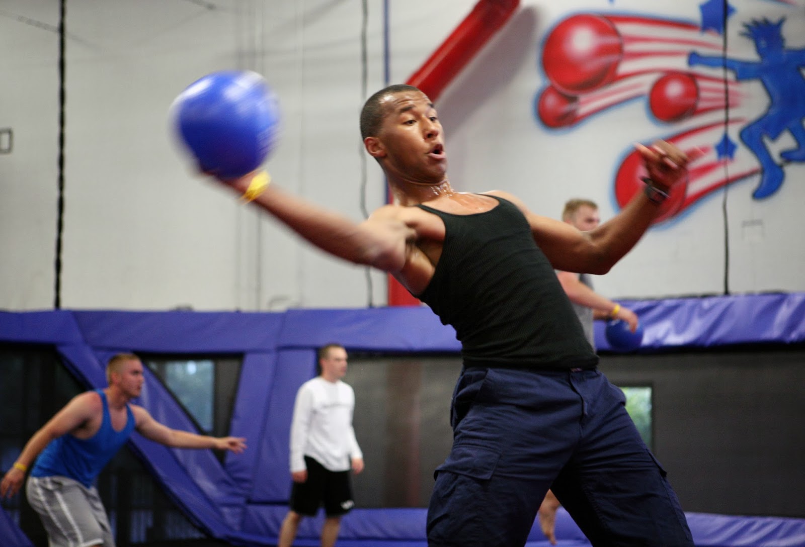 Mark Kodiak Ukena Trampoline Dodgeball Tournament