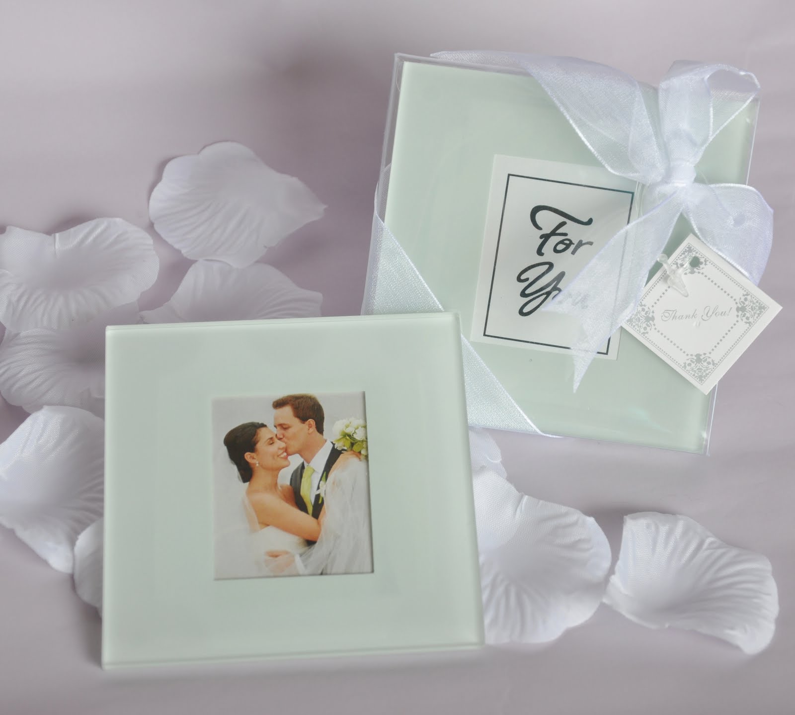 Glass Coaster Favors