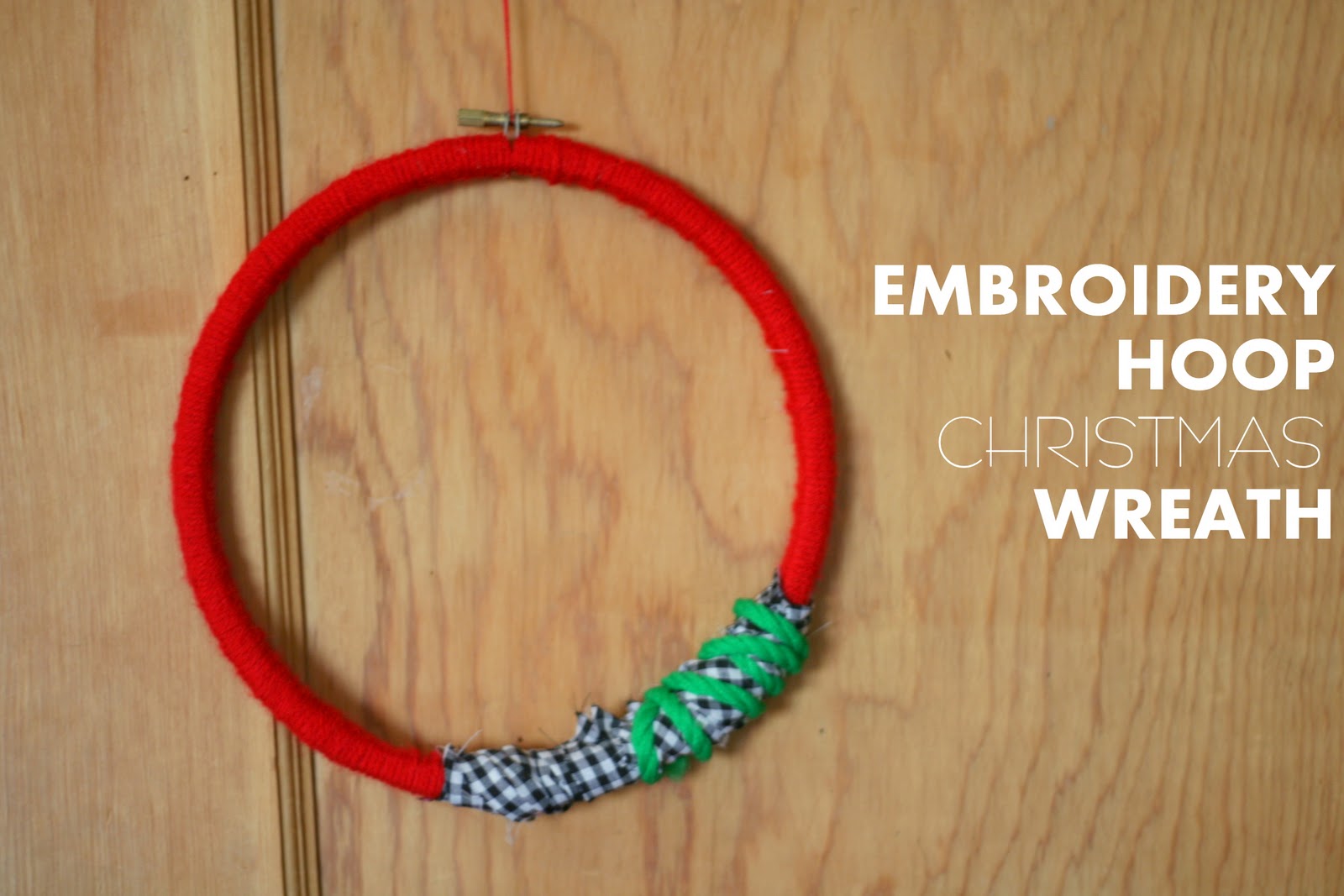 haley jane embroidery hoop christmas wreath.