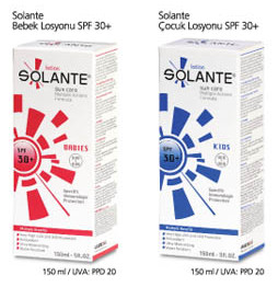 Solante Gunes Koruyucu Urunleri Solante Gunes Kremleri