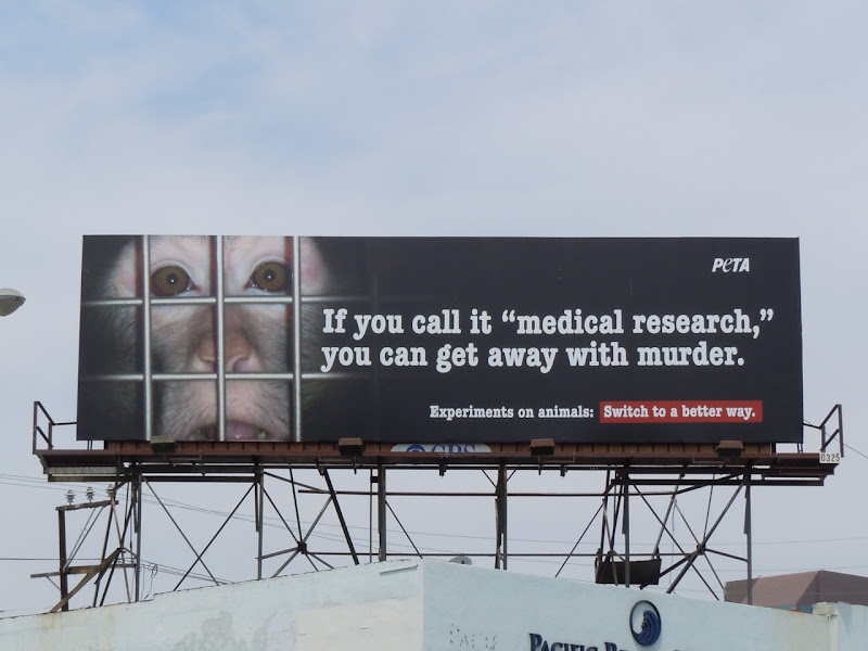 PETA monkey murder billboard