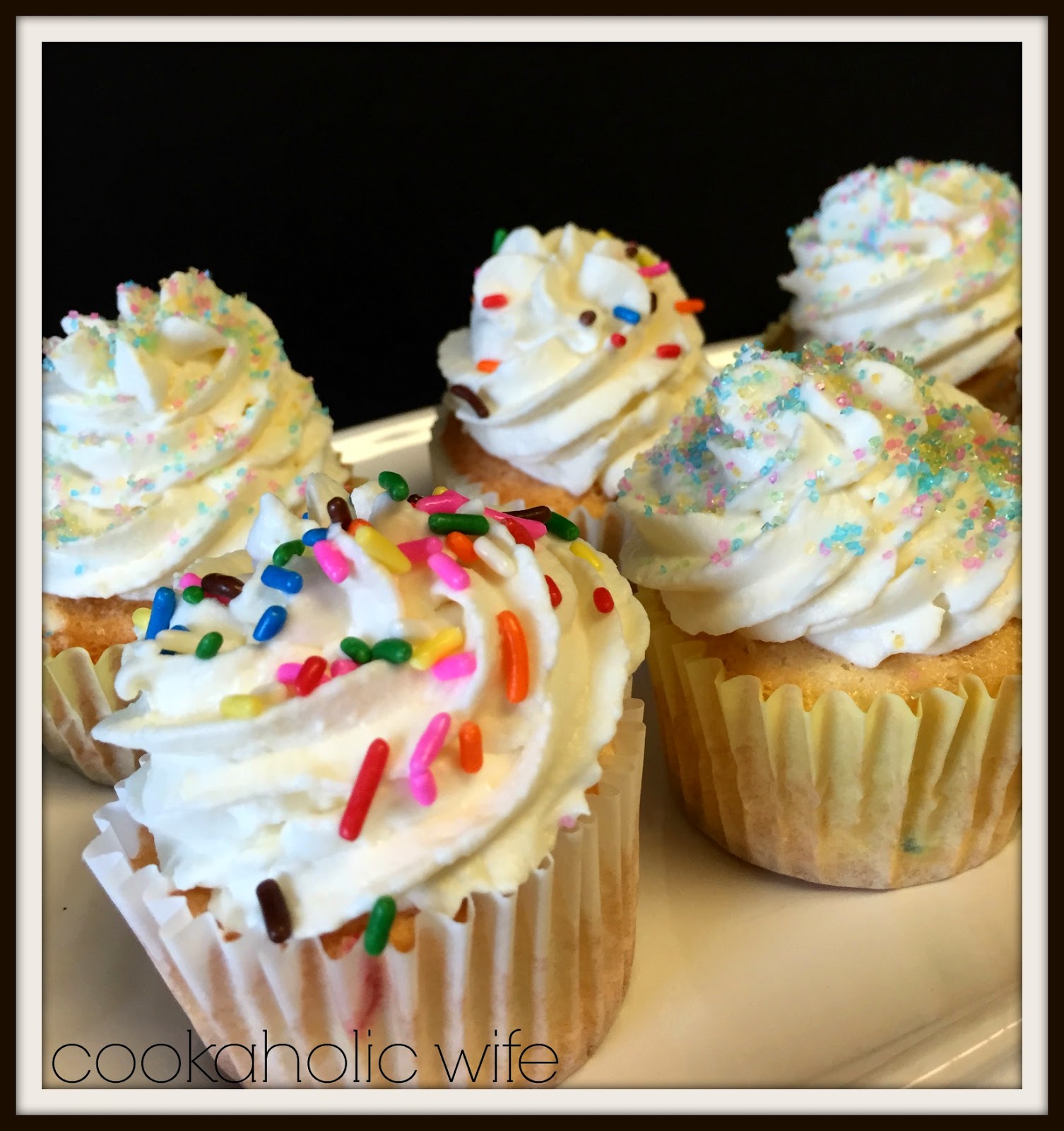 Funfetti Cupcakes Cookaholic Wife