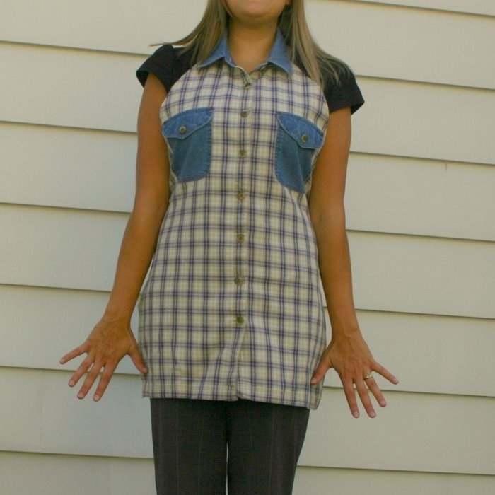 Bee In My Making Aprons from Old Shirts...