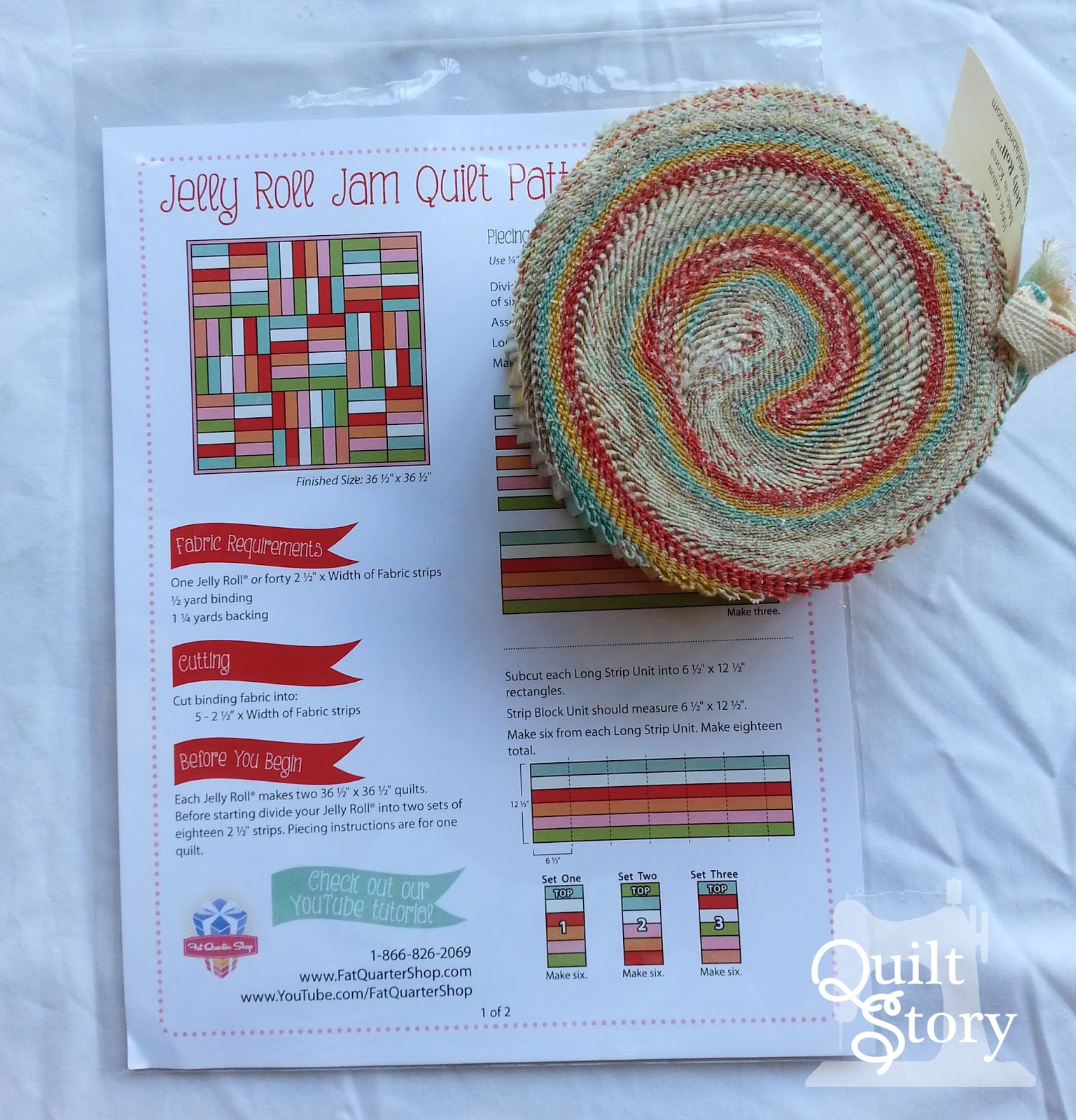 Quilt Story Jelly Roll Jam Free Quilt Pattern