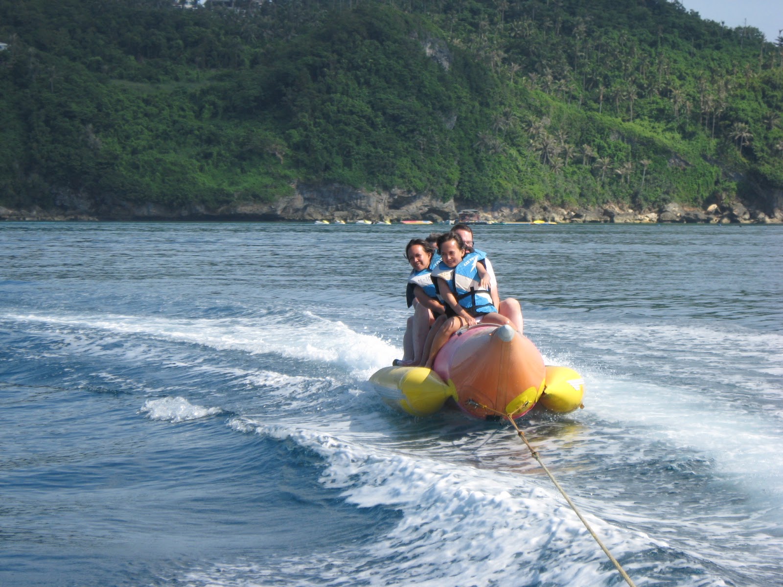 Black Swamp Cornucopia Beautiful Boracay, Philippines banana boats