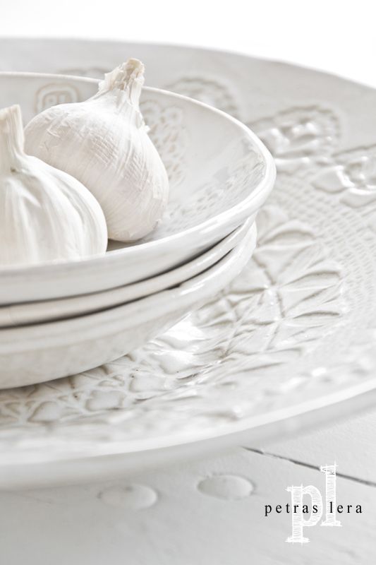 Passion shake Handmade lace ceramics