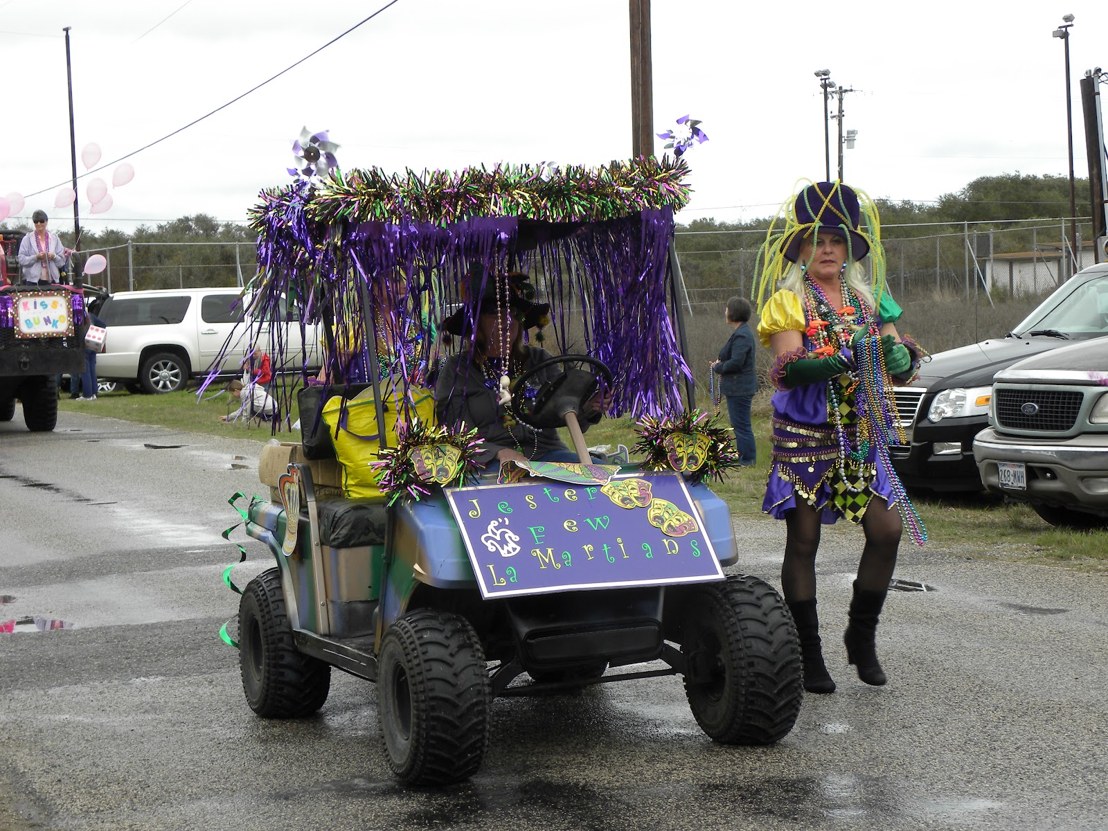 Looking Out The Rear Window Lamardi Gras