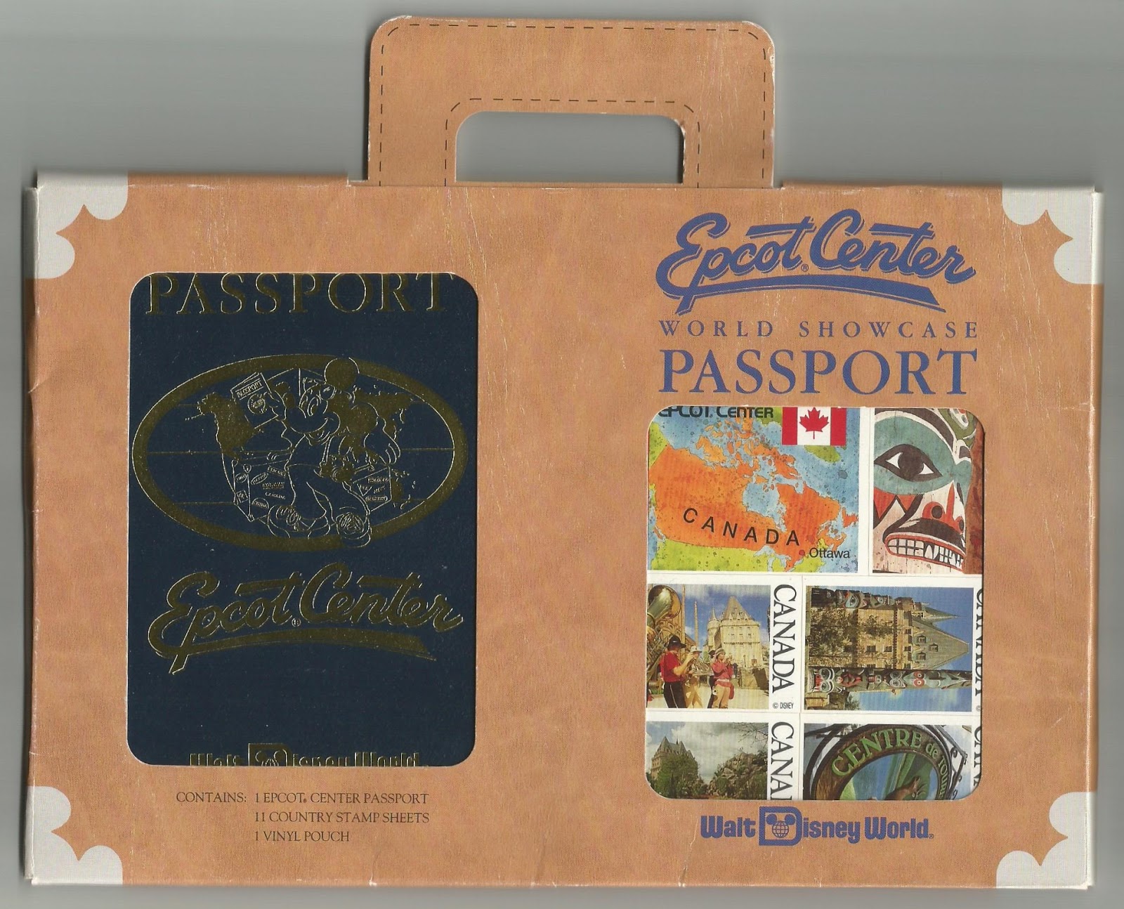 Disney Vacation Kingdom: EPCOT Center World Showcase Passport