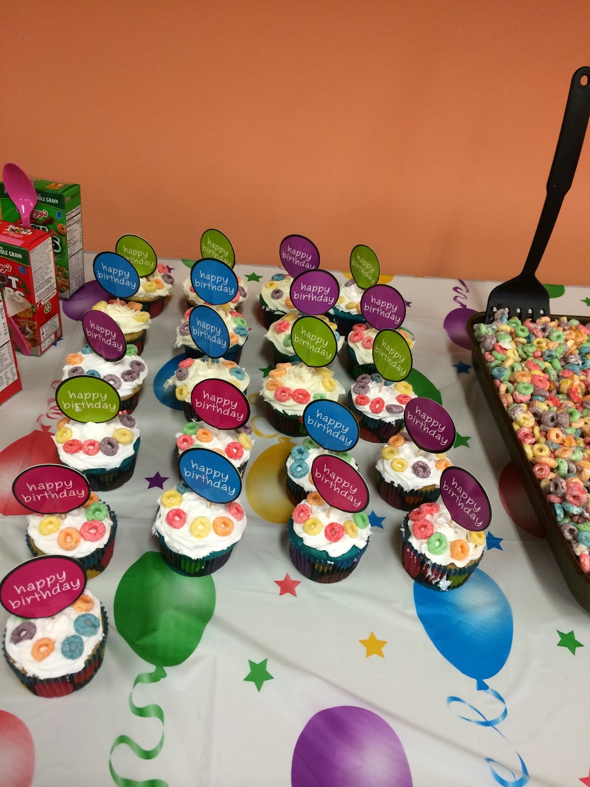 Cereal Themed Birthday Party!!!