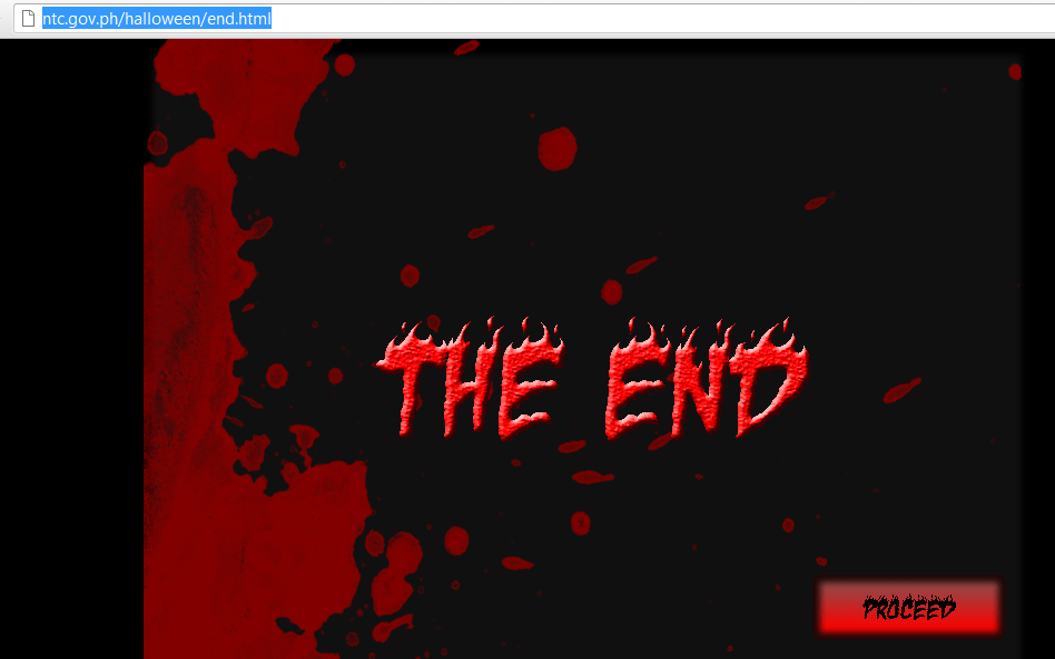 NTC Website Has Been Hacked Halloween Edition Mabzicle