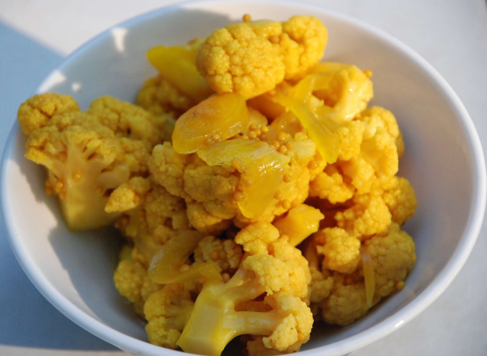 Culinary Encounters Bread and Butter Cauliflower