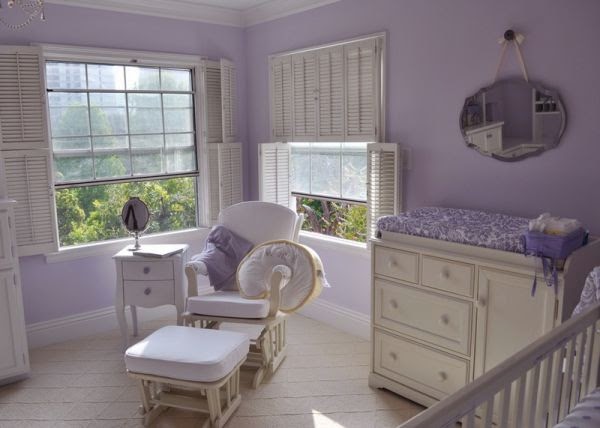 Dormitorios color lavanda: decoración infantil | Decoración