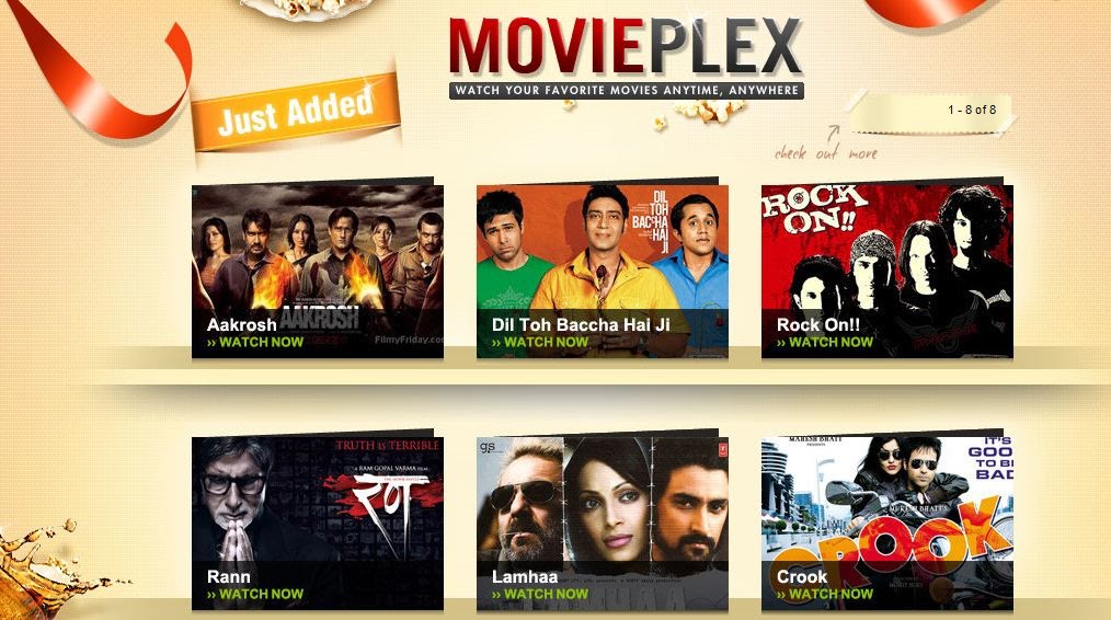 Living Online MoviePlex, Watch Bollywood Movie
