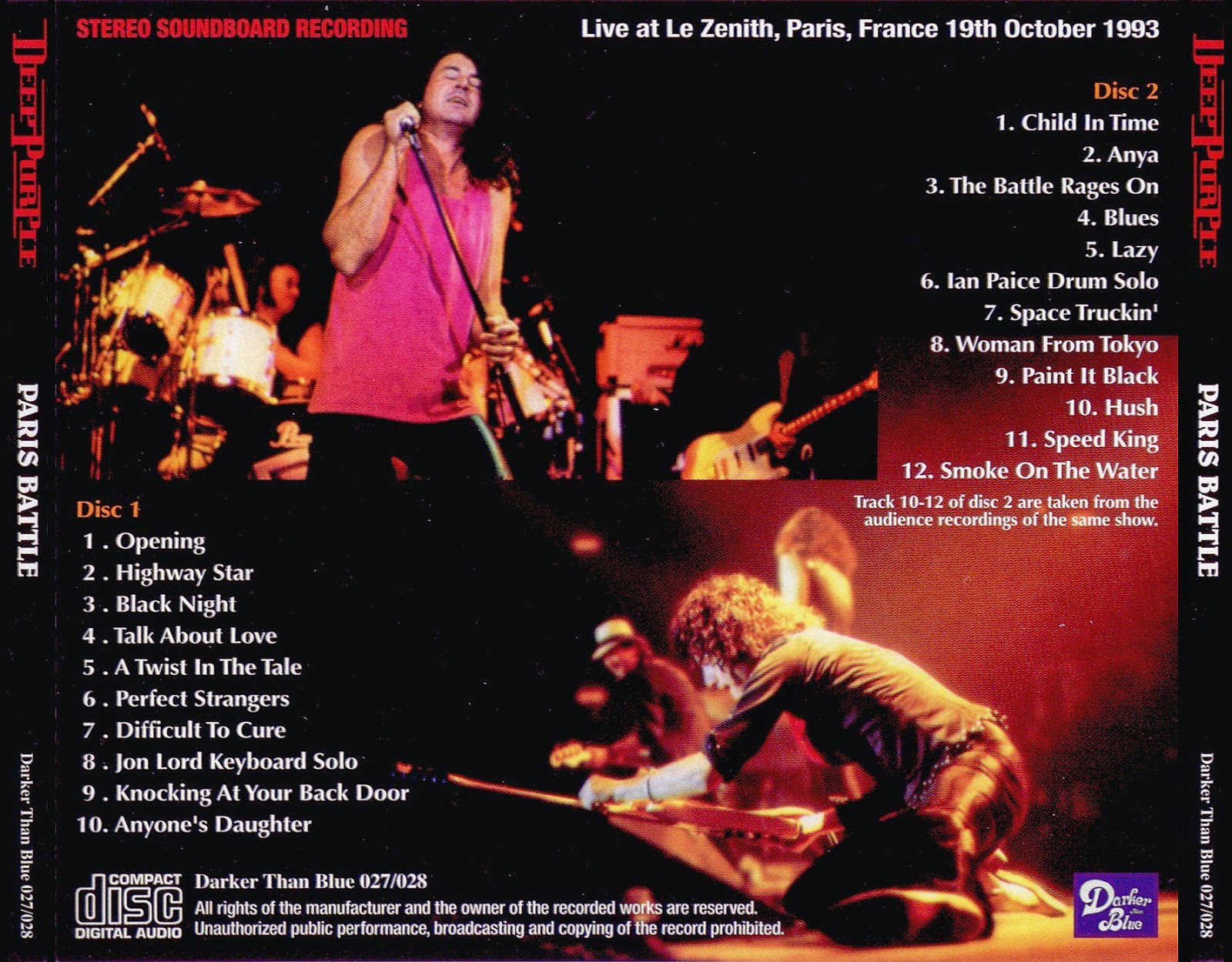 écoutez - Qu'est-ce que vous écoutez en ce moment ?  - Page 37 Deep+Purple+-+1993-10-19+-+Paris,+France+(Paris+Battle)+-+Back