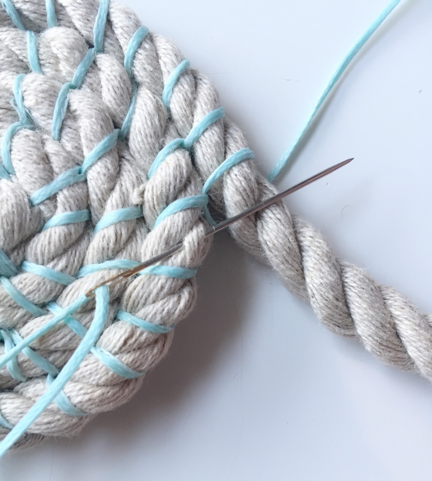 nostalgiecat DIY rope pot