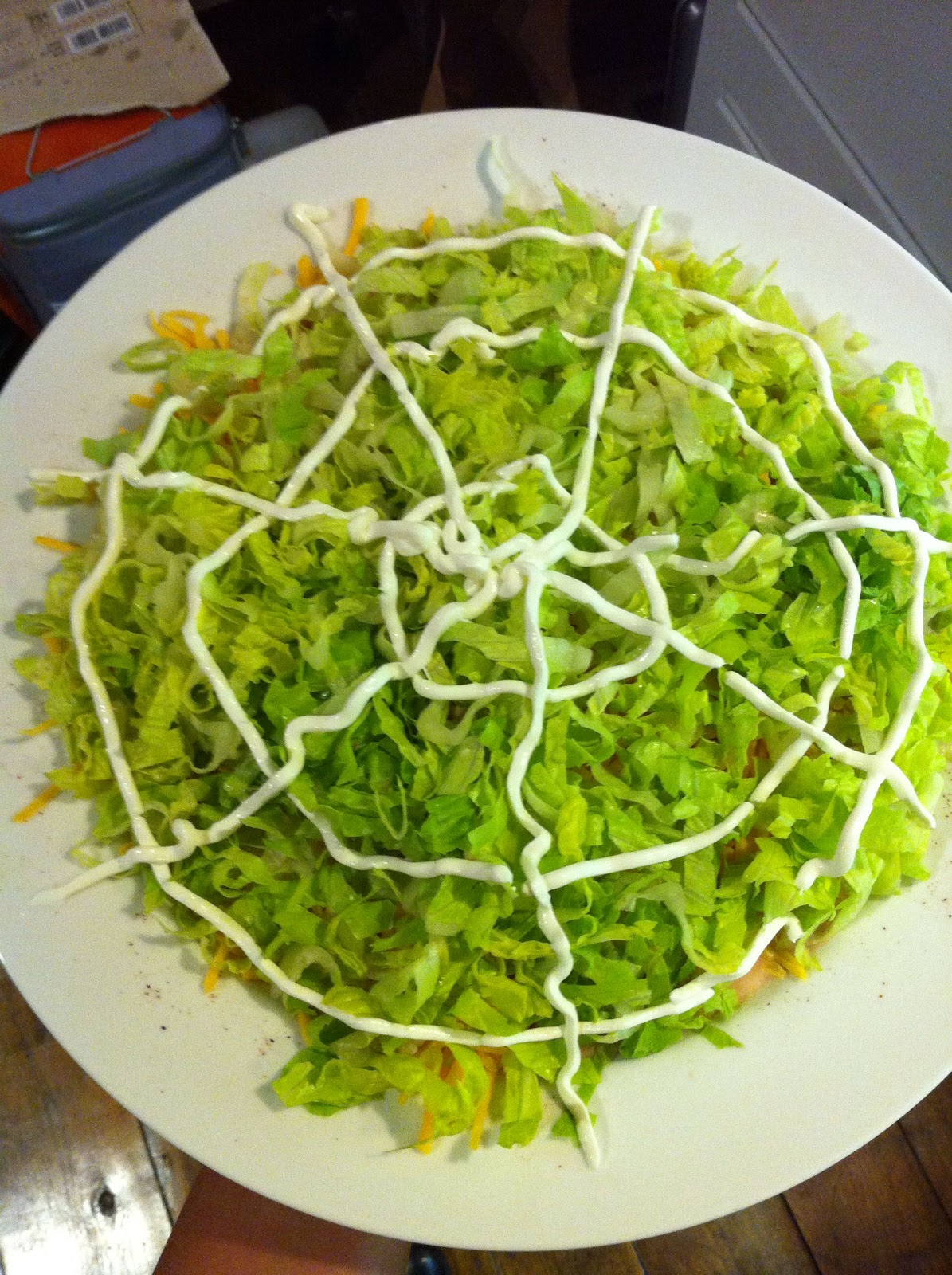 The Lunch Lady Spooky Food Mexican Dip