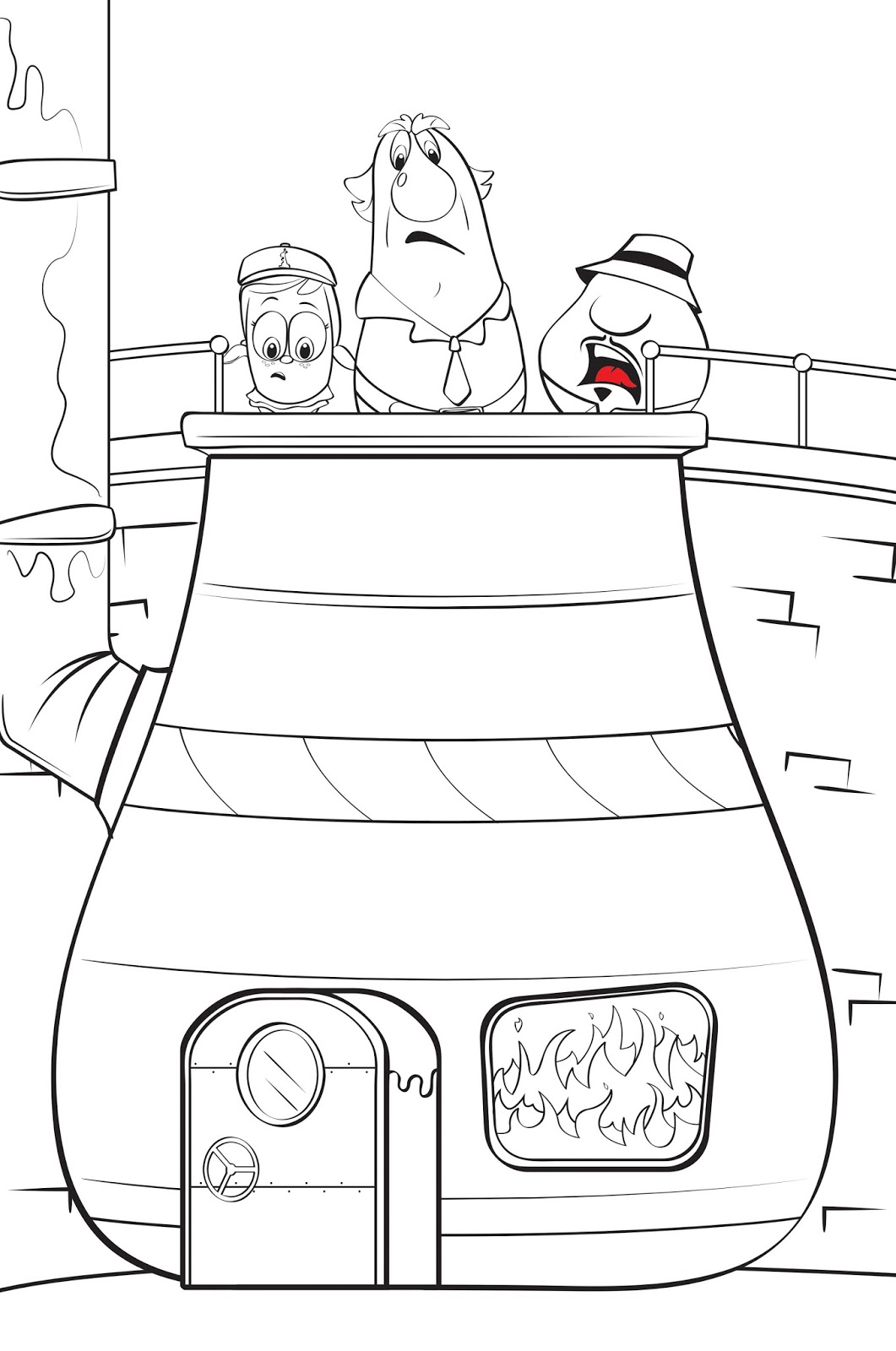 Philip A Buck Coloring Veggietales Super Comics Rack Shack Benny