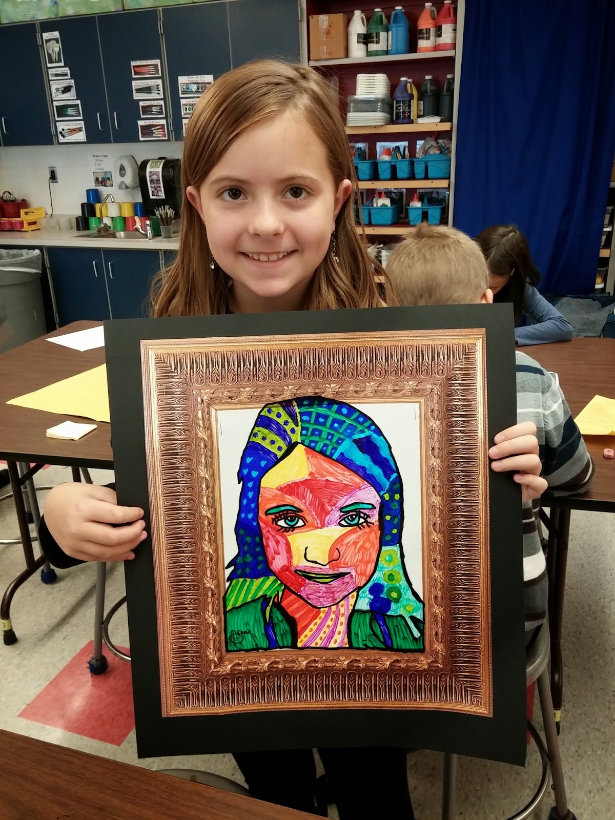Art with Mrs. Seitz: Heather Galler Self-Portraits