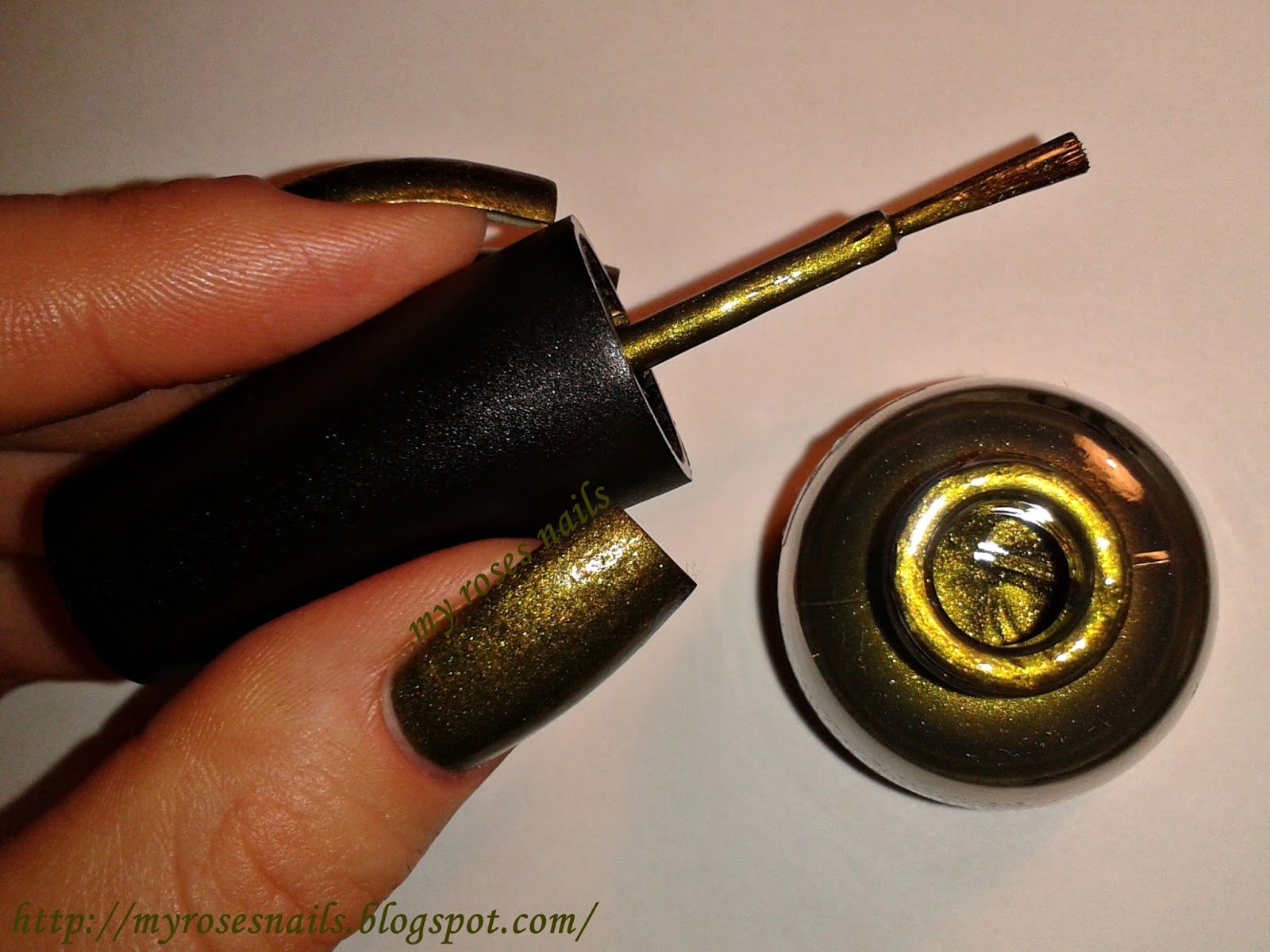 My roses nails Salon Perfect Dirty martini