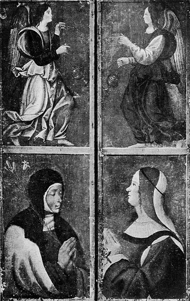 De salige Felicia Meda og Serafina Sforza