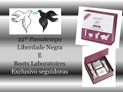 Passatempo Liberdade Negra e Boots - Coffret Serum 7 Passatempo+Boots