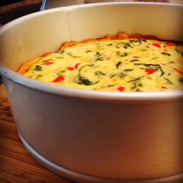 Adams House B&B: Spinach Quiche Pie Recipe
