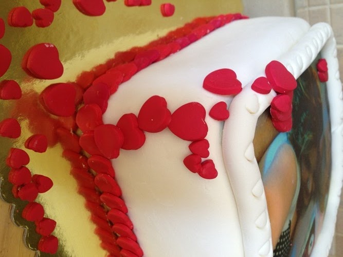 Cake Inn (pAstHaca) Fotoğraflı kalpli pasta