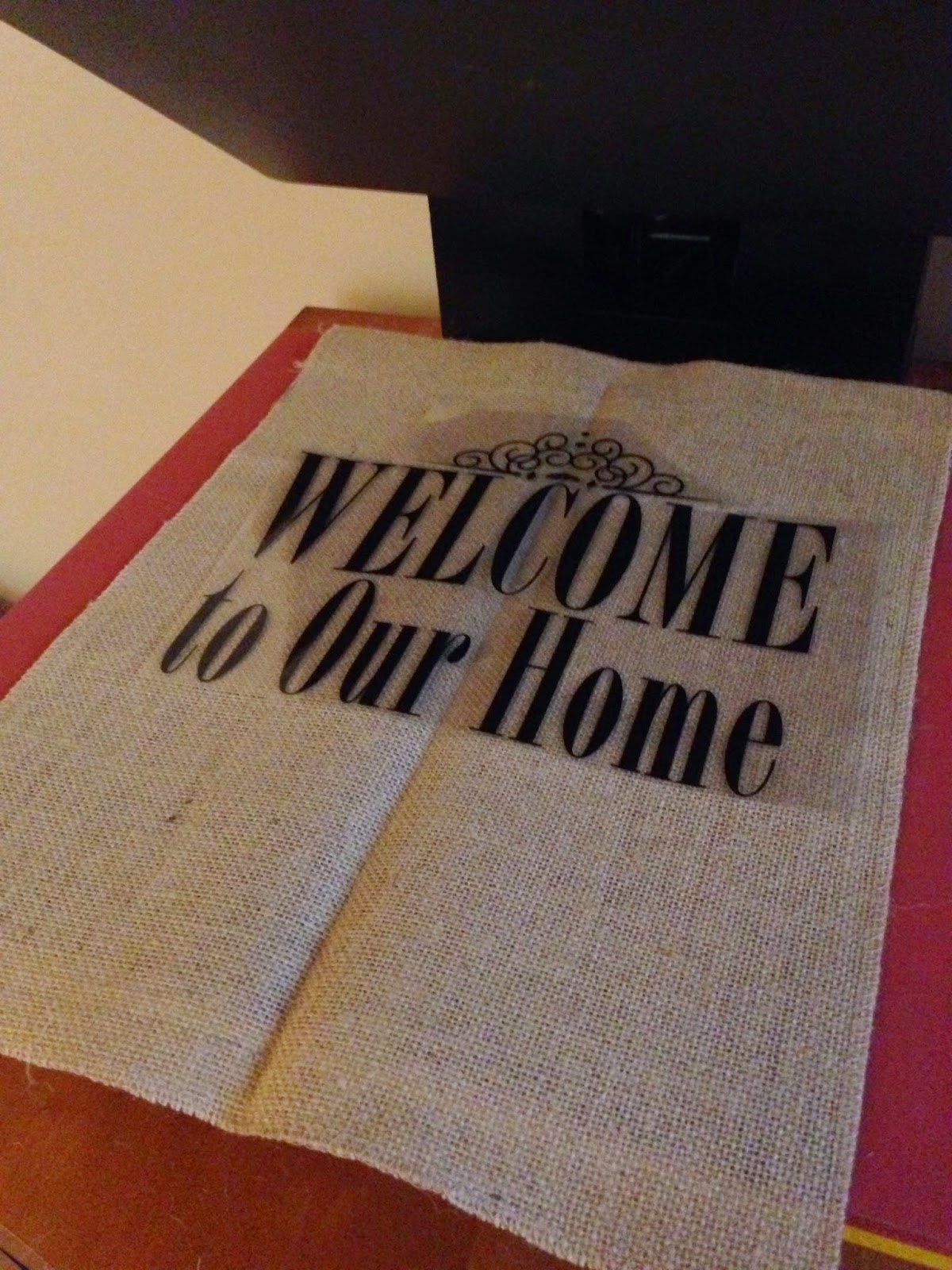 Heat Transfer Vinyl on Burlap Tutorial The Easiest Way Do It
