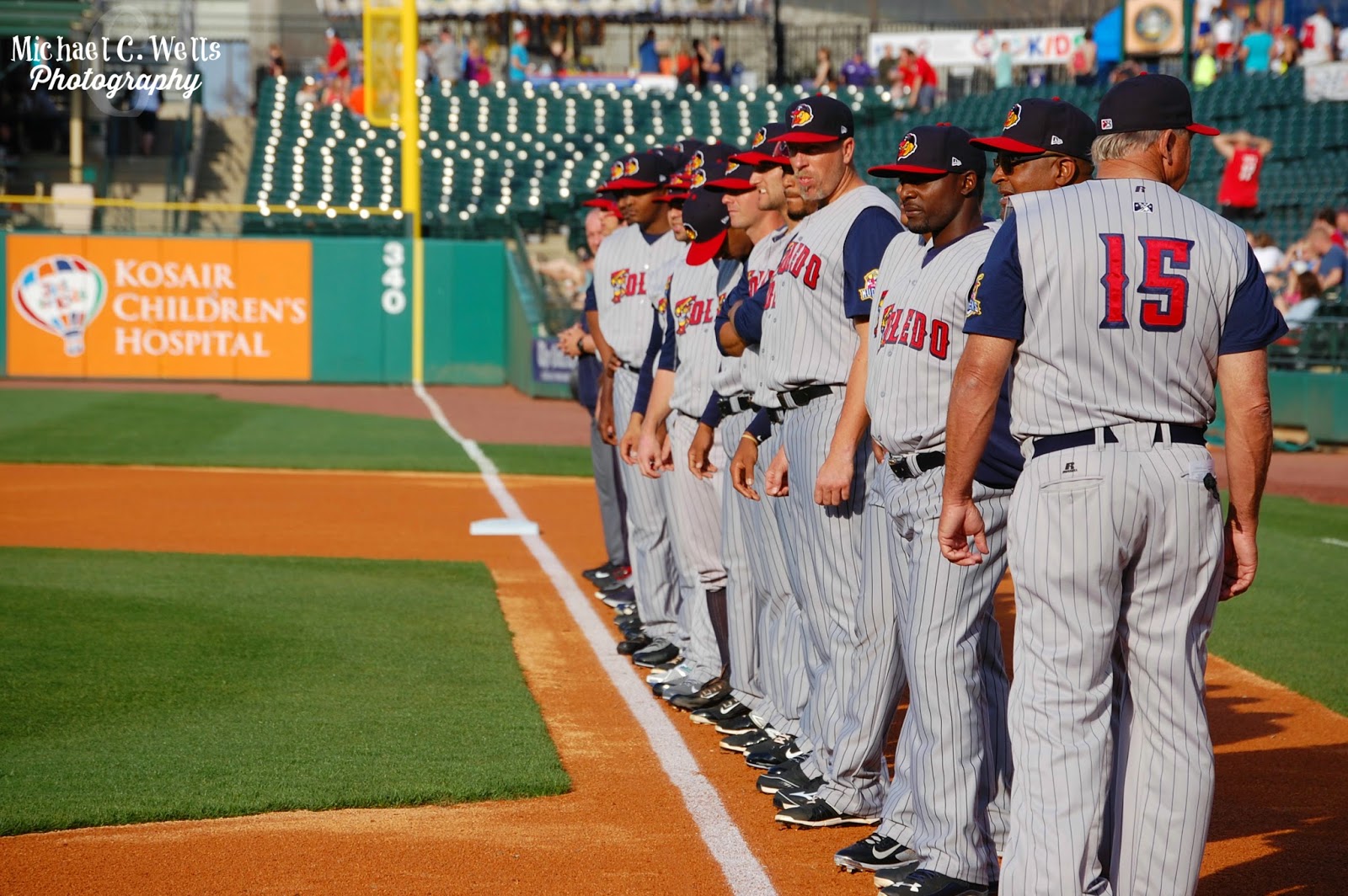 Michael C. Wells Photography Louisville Bats Opening Night 2015