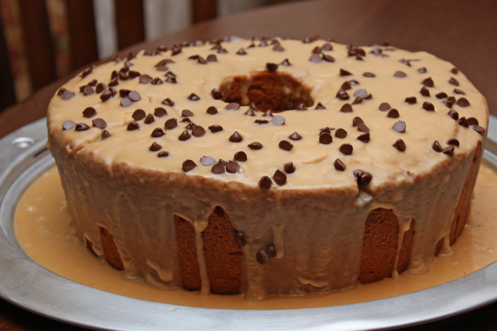 Molly Crocker Cooking Peanut Butter Chocolate Chip Pound Cake