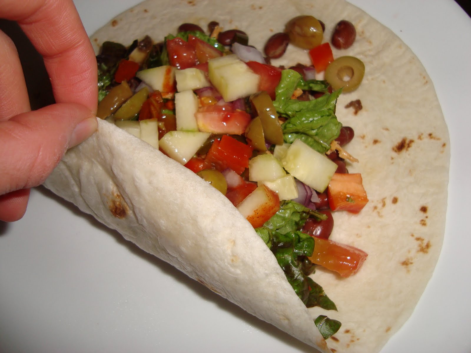 Eat your veggies MakeYourOwnBurrito Night