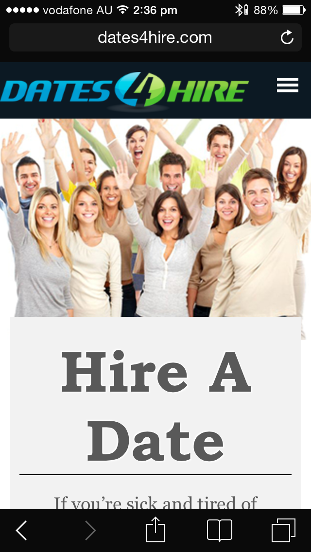 Hire A Date or Get Paid To Date