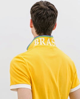 polo bandera países Mundial Brasil de Zara Polo bandera países Mundial Brasil de Zara