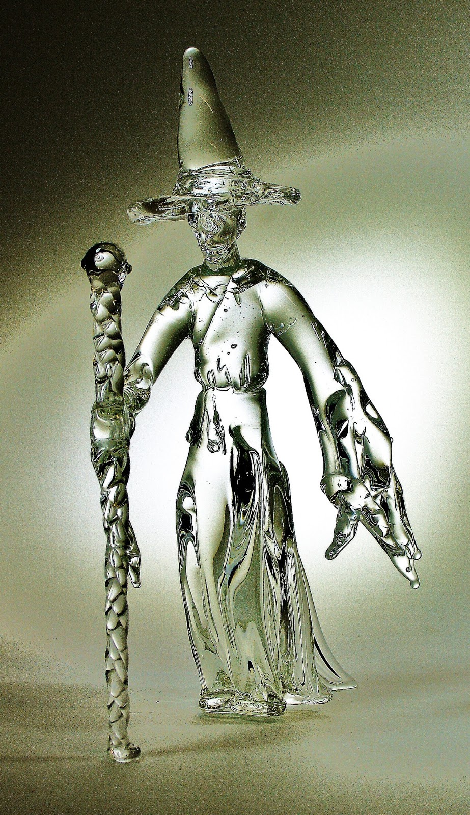 Glassbloggery Crystal Clear Glass Wizard