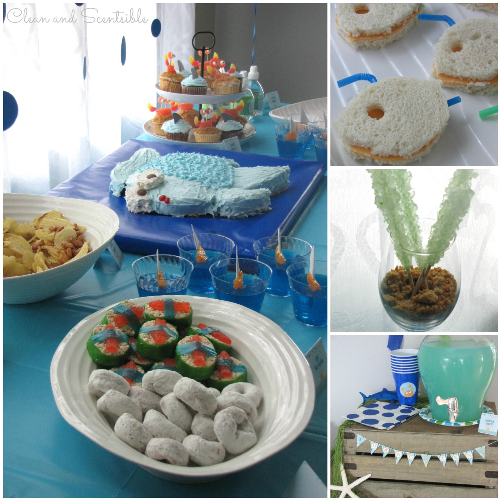 Under the Sea Snacks - Perfect Ocean Theme Party Ideas - Natural Beach  Living