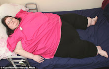 أسمن امرأة: البريطانية "بريندا" ( 43 عاماً)..وزنها 254 كجم