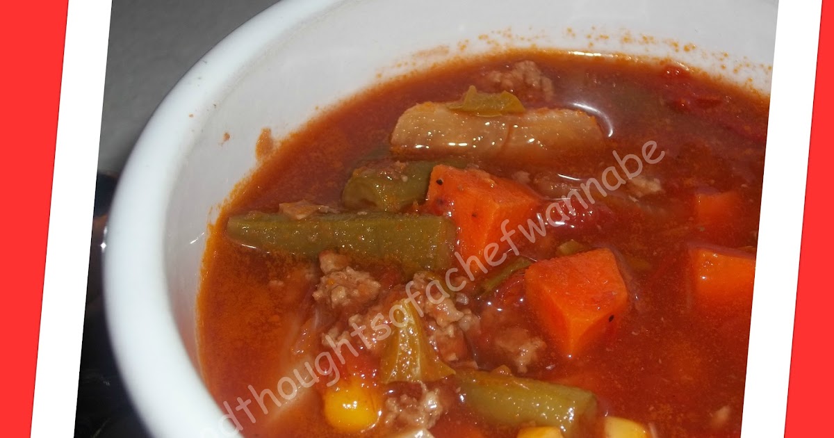 FoodThoughtsOfaChefWannabe Boy Scout Stew School Lunch Series